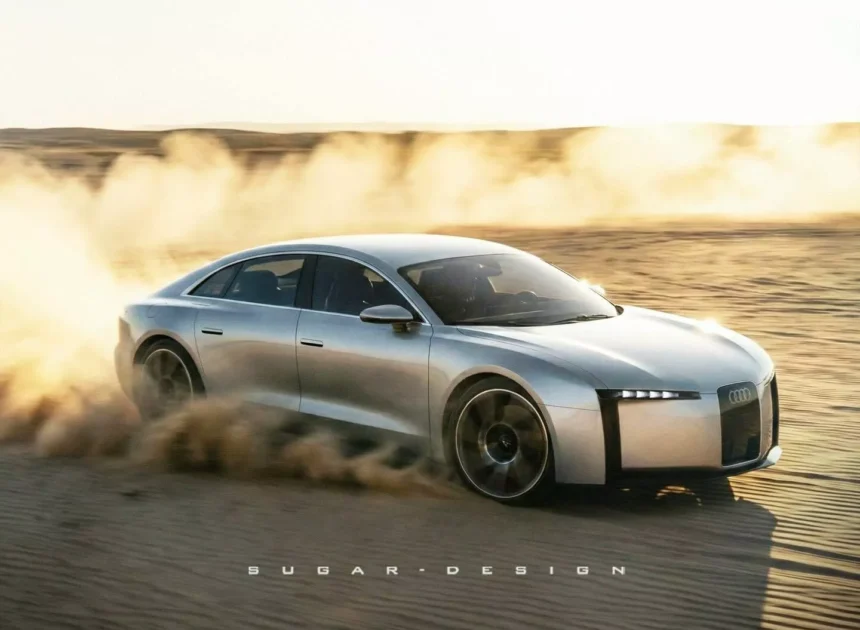 Next-Gen Audi A6 Rendered with Concept C Design Cues