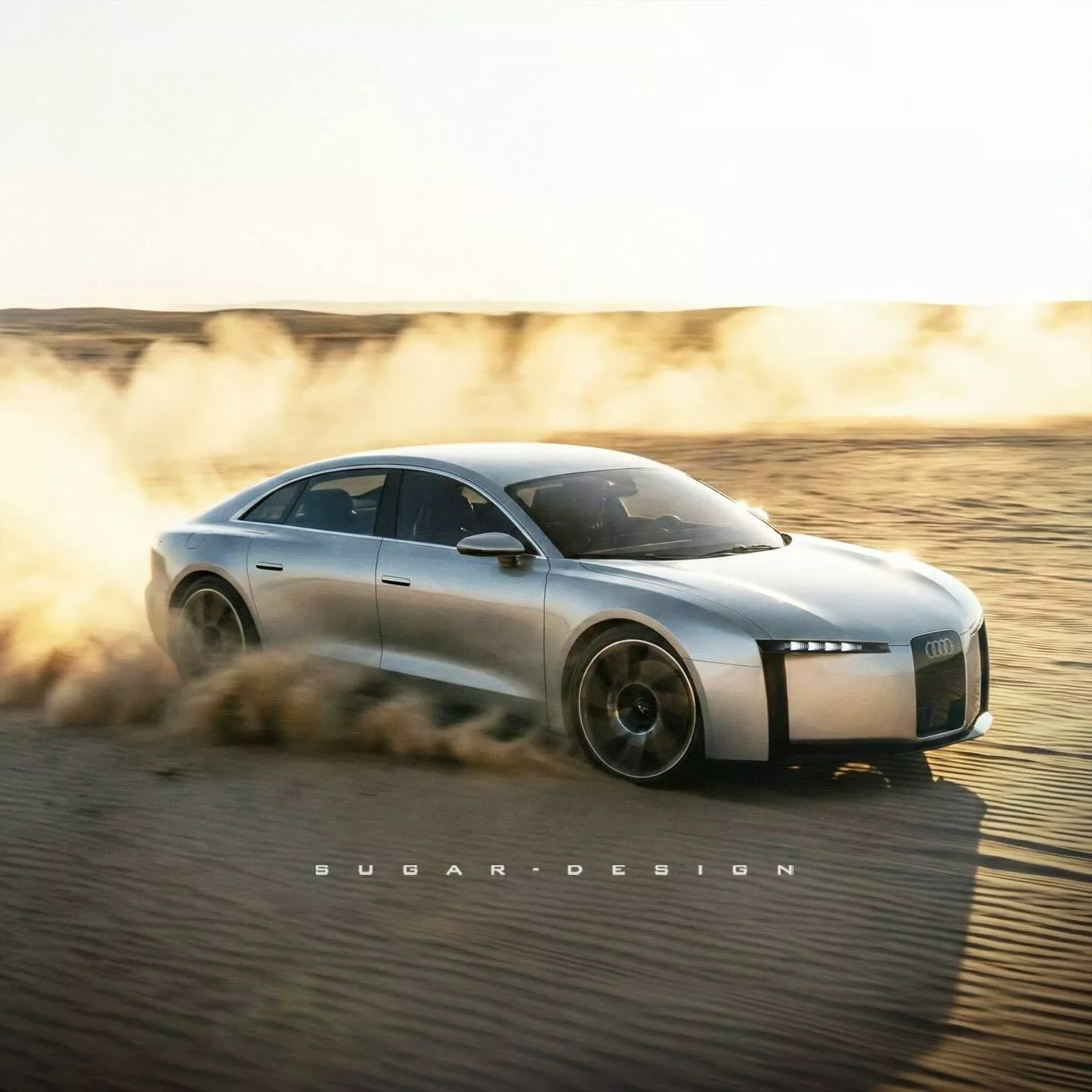 Next-Gen Audi A6 Rendered with Concept C Design Cues